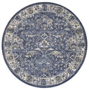 Rugs Designer Rug - 39" X 59" X 0.'5" Denim Polypropylene Rug HomeRoots