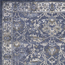 Rugs Designer Rug - 91" X 130" X 0.'5" Denim Polypropylene Rug HomeRoots