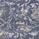 Rugs Designer Rug - 91" X 91" X 0.'5" Denim Polypropylene Rug HomeRoots