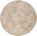 Rugs Designer Rugs - 79" X 79" X 0.'5" Sand Polypropylene Rug HomeRoots