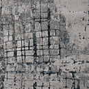 Rugs Dining Room Rugs - 39" X 55" X 0.'25" Ivory/Grey Polypropylene & Polyester Rug HomeRoots