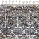 Rugs Dining Room Rugs - 94" X 126" X 1" Mocha Polyester Rug HomeRoots