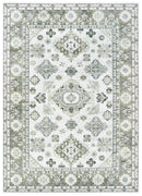Rugs Discount Area Rugs - 23" x 39" x 0.13" Cream Viscose Accent Rug HomeRoots
