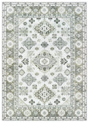 Rugs Discount Area Rugs - 90" x 114" x 0.13" Cream Viscose Area Rug HomeRoots