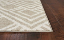 Rugs Dynamic Rugs - 79" X 114" X 0.'5" Beige Polypropylene Rug HomeRoots