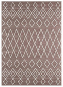 Rugs Dynamic Rugs - 94" x 126" x 1.2" Beige Microfiber Polyester Oversize Rug HomeRoots