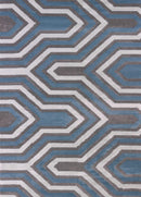 Rugs Extra Large Area Rugs - 94" x 126" x 0.47" Charcoal Polypropylene/Polyester Oversize Rug HomeRoots