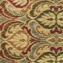 Rugs Gold Area Rugs - 63" X 91" X 0.'5" Gold Polypropylene Rug HomeRoots