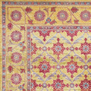 Rugs Gold Area Rugs - 94" X 134" X 0.'25" Gold Polypropylene Rug HomeRoots