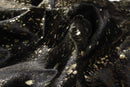 Rugs Gold Rug - 60" x 84" Chocolate And Gold Cowhide - Area Rug HomeRoots