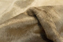 Rugs Gold Rug - 72" x 84" Gold, Cowhide - Rug HomeRoots