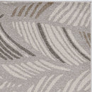 Rugs Gray Area Rug 79" X 114" X 0.'5" Grey Polypropylene Rug 5006 HomeRoots
