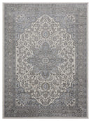 Rugs Gray Area Rug 94" x 126" x 0.31" Grey Olefin Oversize Rug 8267 HomeRoots