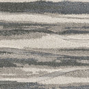 Rugs Gray Area Rug - 94" X 126" X 1" Grey Polypropylene Rug HomeRoots