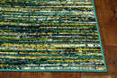 Rugs Gray Area Rug 94" X 130" X 0.'5" Grey Polypropylene Rug 5407 HomeRoots