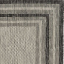 Rugs Gray Area Rug - 94" X 94" X 0.'25" Grey Polypropylene Rug HomeRoots