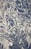 Rugs Gray Area Rug - 99" X 122" X 0.'5" Grey Polypropylene Rug HomeRoots