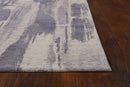Rugs Gray Rug - 20" x 31" Polyester Grey Area Rug HomeRoots