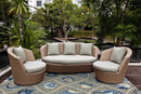 Rugs Gray Rug - 3'3" x 5'3" UV-treated Polypropylene Grey Area Rug HomeRoots