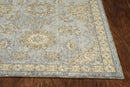 Rugs Green Area Rugs - 27" X 39" X 0.'5" Sage Green Wool Rug HomeRoots