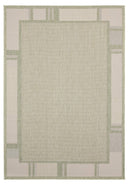 Rugs Green Area Rugs 63" x 90" x 0.04" Green Polypropylene Area Rug 6941 HomeRoots