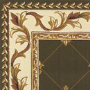 Rugs Green Rug - 9'10" x 13'2" Polypropylene Green Area Rug HomeRoots