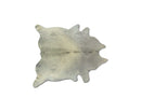 Rugs Grey Area Rug - 60" x 84" Natural And Light Gray Cowhide - Area Rug HomeRoots