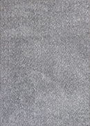 Rugs Grey Area Rug - 7'6" X 9'6" Polyester Grey Heather Area Rug HomeRoots