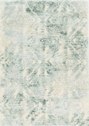 Rugs Grey Area Rug - 8'10" x 13'" Polypropylene Ivory/Grey Area Rug HomeRoots