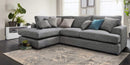 Rugs Grey Area Rug - 8'10" x 13'" Polypropylene Ivory/Grey Area Rug HomeRoots