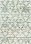 Rugs Grey Living Room Rug 3'9" x 5'11" Polypropylene Ivory/Grey Area Rug 3907 HomeRoots