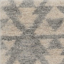 Rugs Grey Living Room Rug 7'10" x 9'10" Polypropylene Ivory/Grey Area Rug 4195 HomeRoots