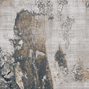 Rugs Grey Rug 39" X 55" X 0.'25" Grey/Brick Polypropylene & Polyester Rug 4894 HomeRoots