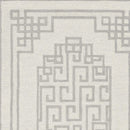 Rugs Grey Rug - 39" X 63" X 0.'5" Ivory Grey Wool Rug HomeRoots