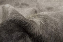 Rugs Grey Rug - 60" x 84" Gray Cowhide - Area Rug HomeRoots