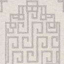 Rugs Grey Rug - 96" X 120" X 0.'5" Ivory Grey Wool Rug HomeRoots