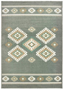 Rugs Hallway Rug 94" x 126" x 0.31" Charcoal Polypropylene Oversize Rug 9849 HomeRoots