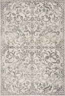 Rugs Ivory Area Rug 5'3" x 7'7" Polypropylene Ivory Area Rug 2933 HomeRoots