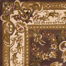 Rugs Ivory Area Rug - 5'3" x 7'7" Polypropylene Plum/Ivory Area Rug HomeRoots