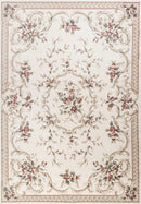 Rugs Ivory Rug - 9' x 12' Polypropylene Ivory Area Rug HomeRoots