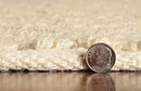 Rugs Jute Rug - 39" X 63" X 0.'5" Ivory Jute Rug HomeRoots