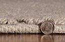Rugs Jute Rug - 60" X 96" X 0.'5" Grey Jute Rug HomeRoots