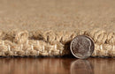 Rugs Jute Rug - 60" X 96" X 0.'5" Natural Jute Rug HomeRoots