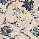 Rugs Kitchen Runner Rugs - 2'2" x 7'10" Runner Polypropylene Ivory/Blue Area Rug HomeRoots