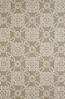 Rugs Large Area Rugs - 60" x 90" x 0.3" Granite Polypropylene Area Rug HomeRoots