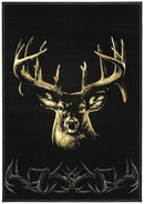 Rugs Large Living Room Rugs 94" x 126" x 0.47" Onyx Polypropylene Oversize Rug 8920 HomeRoots