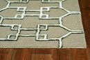 Rugs Living Room Area Rugs - 144" X 180" X 0.'5" Mocha Wool / Viscose Rug HomeRoots