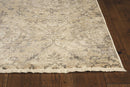 Rugs Living Room Area Rugs - 24" X 96" X 0.'5" Sand/Grey Polypropylene Rug HomeRoots