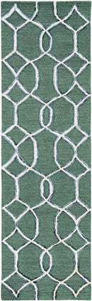 Rugs Living Room Area Rugs - 96" X 120" X 0.'5" Charcoal Wool / Viscose Rug HomeRoots