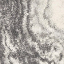 Rugs Living Room Area Rugs - 99" X 122" X 0.'5" Ivory/Grey Polypropylene Rug HomeRoots